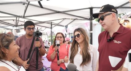 Waldo Fernández impulsa mercado de mujeres emprendedoras en Santa Catarina