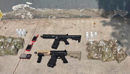 Capturan a dos adolescentes en Tepito con armas