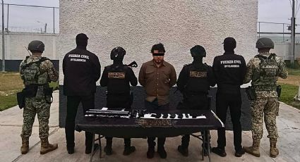 Detienen a hombre armado en Escobedo; lo investigan por posibles robos carreteros y nexos criminales