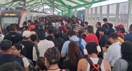 Hombre es detenido por empujar a mujer a las vias del metro en la estacion Sendero en Escobedo
