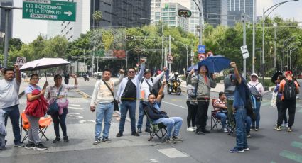 CNTE protesta frente a televisoras en CDMX: Calles cerradas y rutas alternas este 8 de junio