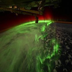 FOTOS | El impactante despliegue de auroras australes