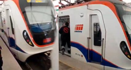 Reportan presunta falla en vagón del Metro de Monterrey; pasajeros fueron desalojados