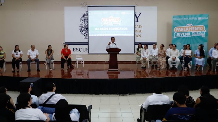 Lanzan convocatoria del Parlamento Juvenil Yucatán 2026, para fomentar participación de la juventud