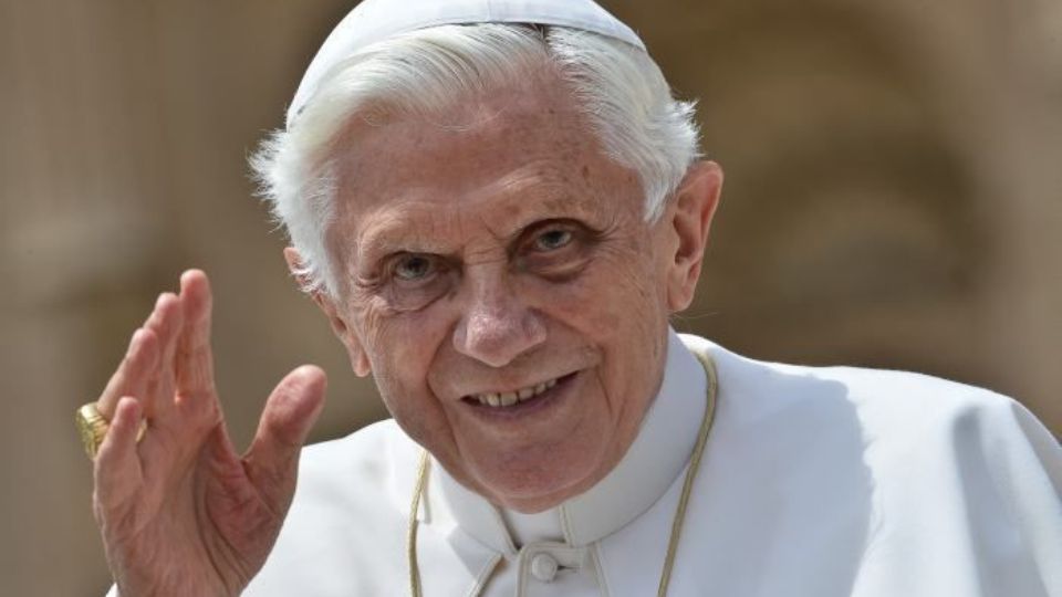 Benedicto XVI, papa emérito.