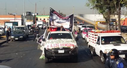 Manifestaciones en la Central de Abasto CDMX contra el 'gasolinazo'