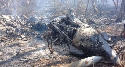 Se desploma avioneta de la Fuerza Aérea Mexicana en Chiapas; mueren dos personas