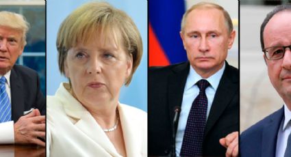 Trump hablará este sábado con Hollande, Merkel y Putin