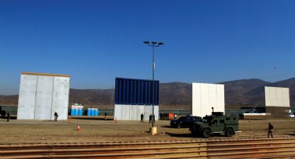 Concluidos los 8 prototipos del muro fronterizo de Trump