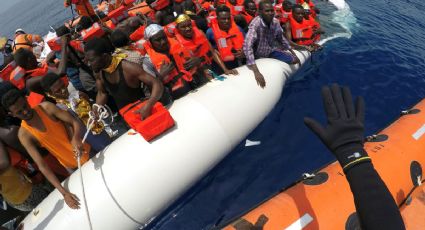 Rescatan en el Mediterráneo a mil 100 inmigrantes
