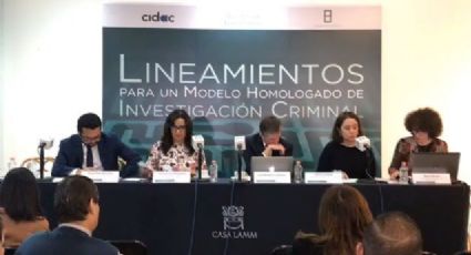 México Evalúa propone adoptar modelo homologado de investigación criminal 