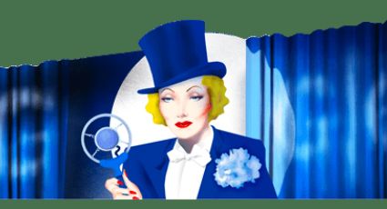 Marlene Dietrich, la 'femme fatale' protagonista del doodle de Google