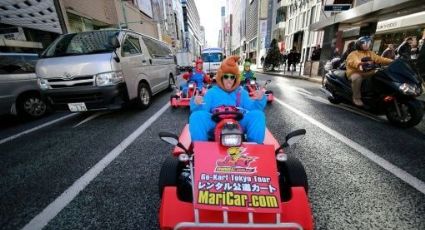 Super Mario Kart aparece en calles de Japón (VIDEO)