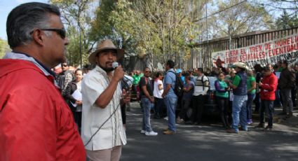 Exige CNTE pago de salarios pendientes desde 2015 en Michoacán