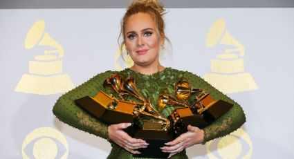 Adele, la gran ganadora de los Grammy 