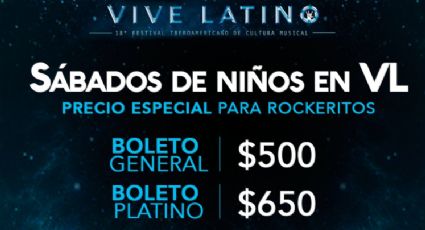 Vive Latino anuncia actividades recreativas para niños y adultos