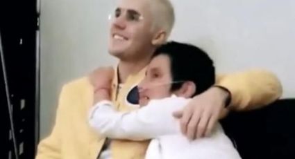 Visita Justin Bieber a niña con cáncer en México