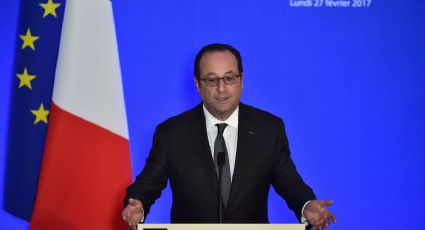 Agente dispara por accidente durante discurso de Hollande; hay 2 heridos