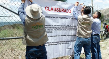 Profepa clausura obra hidráulica en Querétaro