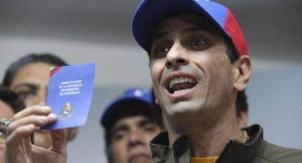 Convoca Capriles a referéndum sobre su inhabilitación