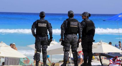 Presencia policial no frena llegada de turistas al Caribe mexicano
