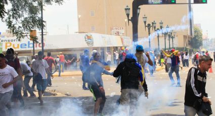 Policía dispersa a opositores de Maduro con gases lacrimógenos