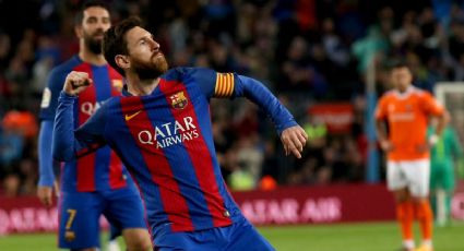 Messi marca dos golazos ante el Osasuna