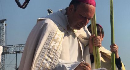El nuncio apostólico Franco Coppola encabeza en Iztapalapa la celebración por el Domingo de Ramos