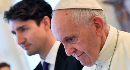 El papa Francisco recibe a Trudeau en el Vaticano