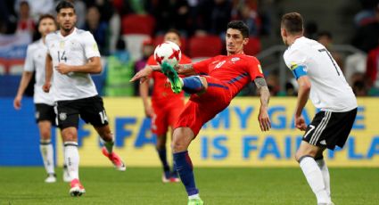 Chile y Alemania empatan 1-1 en la Copa Confederaciones