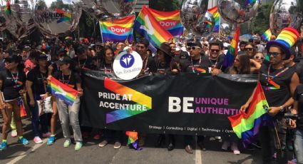 Inicia marcha por el orgullo gay del Ángel de la Independencia al Zócalo