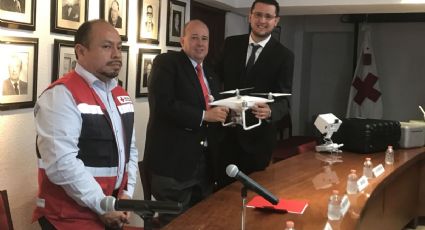 Cruz Roja Mexicana utilizará drones para la temporada de huracanes 2017