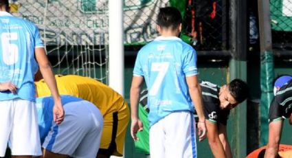 Árbitro le salva la vida a un jugador durante un partido en Argentina