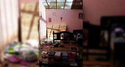 Fuertes vientos vuelan techos de 51 viviendas en Guerrero