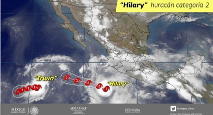 Hilary evoluciona a huracán categoría 2