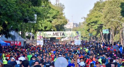 Recolectan más de dos mil envases durante Medio Maratón de la CDMX 