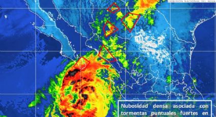 'Norma' sigue ruta hacia el norte del país; ocasionará tormentas fuertes