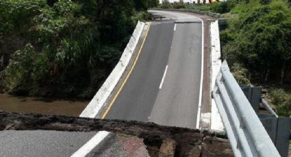 Reportan daños sobre la Autopista del Sol en Morelos tras sismo 