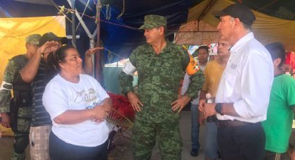 Sagarpa instala 11 nuevos albergues por sismo en Oaxaca