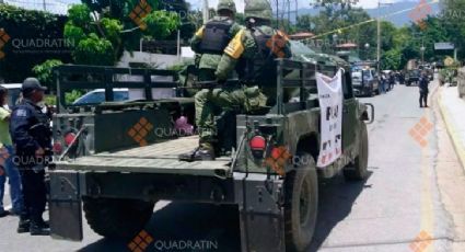 Sedena asegura granada encontrada en la ciudad de Oaxaca