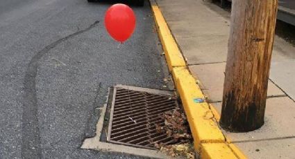 Policías de Pensilvania en pánico tras encontrar globos de 'Eso' en coladeras 