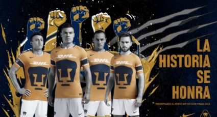 Pumas presenta su tercer uniforme para el Clausura 2018