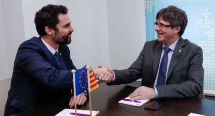 Presidente del Parlamento catalán defiende derecho de Puigdemont de ser investido