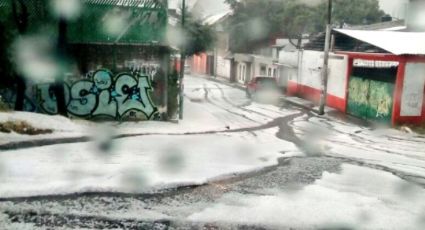 Lluvia y granizo ocasionan estragos en vialidades del Valle de México (VIDEO)