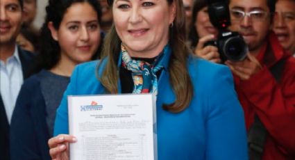Martha Erika Alonso se registra como precandidata del PAN al gobierno de Puebla