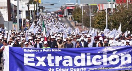 Concluye 'Caravana por la Dignidad' su recorrido en Chihuahua; se dirige a Durango