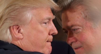 Trump señala a ex asesor Bannon de haber 'perdido la cabeza'