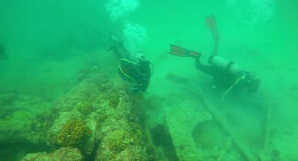 Descubren vestigios de barcos antiguos en el mar que rodea la península de Yucatán (VIDEO) 