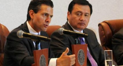 EPN y Osorio Chong sostienen reunión en Los Pinos