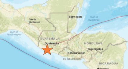 Sismo de magnitud 5.8 sacude a Guatemala 